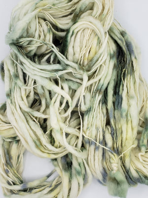 Slubby - LAUREL -  Merino/Blue Face Leicester - Hand Dyed Textured Yarn Thick and Thin