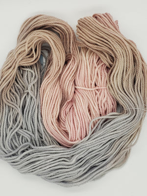 Back Country - MORNING MIST - Hand Dyed Chunky Yarn 4 ounces/125g
