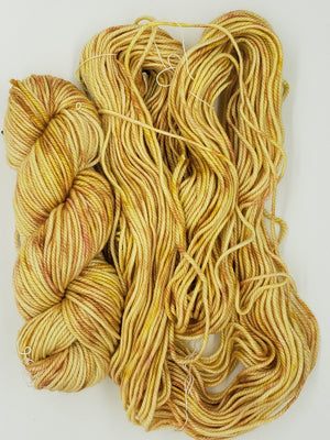 Woolie Silk - SUN DAY - OOAK Hand Dyed Yarn 1.7 ounces/50g