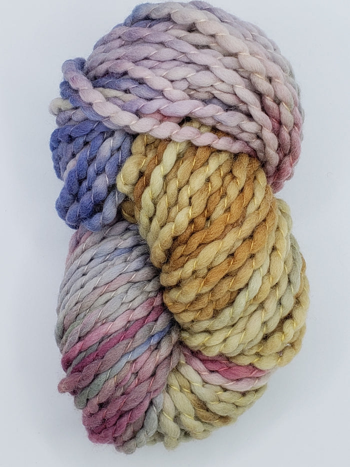 Crimp - AUTUMN DEW - Hand Dyed Chunky Textured Yarn - Landscape Shades