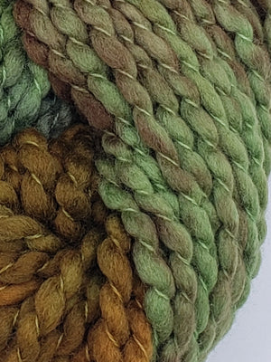 Crimp - BOREAL - Hand Dyed Chunky Textured Yarn - Landscape Shades