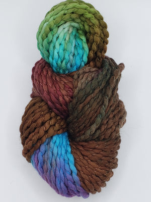 Crimp - FOREST FAERIE - Hand Dyed Chunky Textured Yarn - Landscape Shades