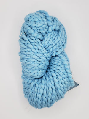 Crimp - NOT A CLOUD - OOAK Hand Dyed Chunky Textured Yarn - Landscape Shades