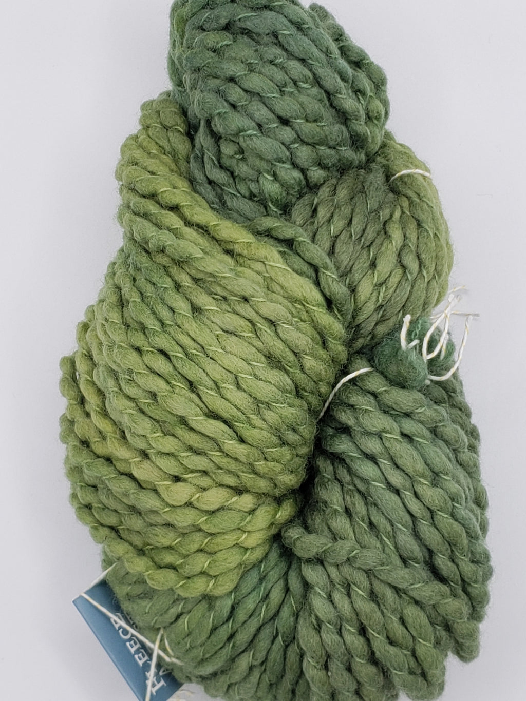 Crimp - WASABI - Hand Dyed Chunky Textured Yarn - Landscape Shades