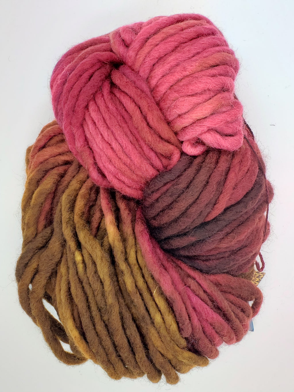 Flouf - RED MAPLE - 100% Merino Chunky - Fleece Artist Hand Dyed Yarn -