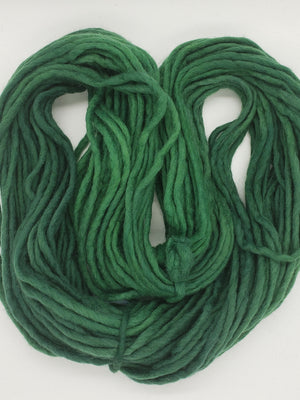 Flouf - SEA GREEN - OOAK 100% Merino Chunky - Fleece Artist Hand Dyed Yarn