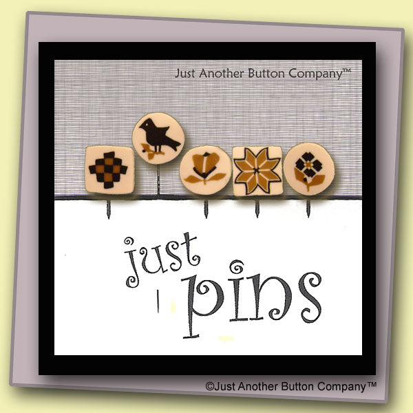 JP-124.G Just Pins - Quaker Stitches