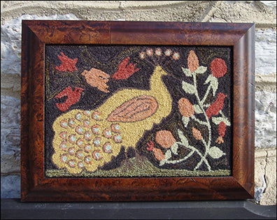 Paradise - Punch Needle Pattern by Carriage House Samplings