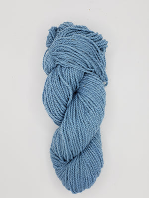 ISLAND WOOL - SKY BLUE- 2 Ply Worsted Yarn for Rug Hooking