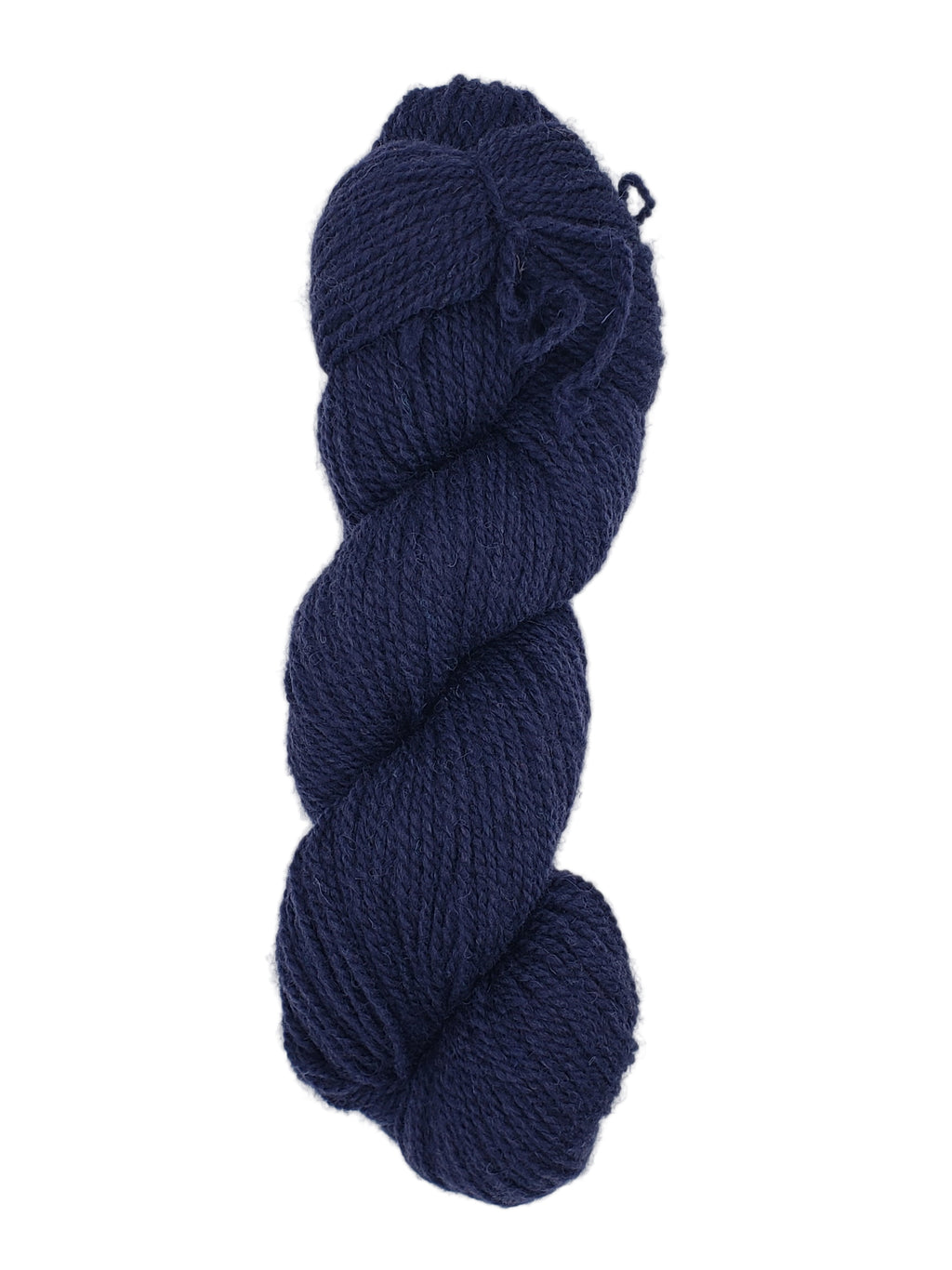 ISLAND WOOL - NAVY - 2 Ply Worsted Yarn 100% Wool 100gr