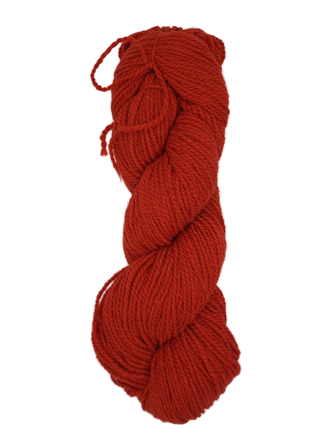 ISLAND WOOL - SCARLET - 2 Ply Worsted Yarn 100% Wool 100gr