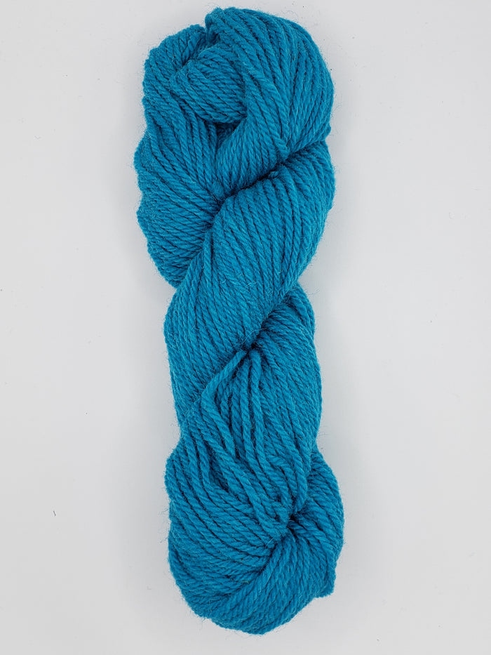 ISLAND WOOL - TEAL - 2 Ply Worsted Yarn for Rug Hooking