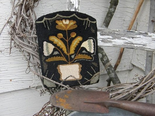 Coxcomb and Tulip - Punch Needle Pattern