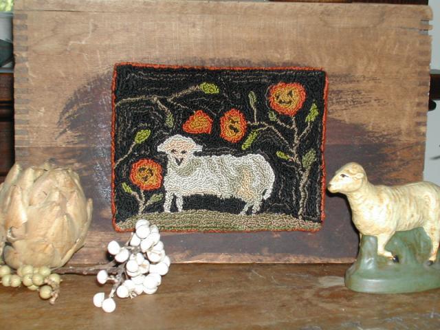 Olde Sheep - Punch Needle Pattern