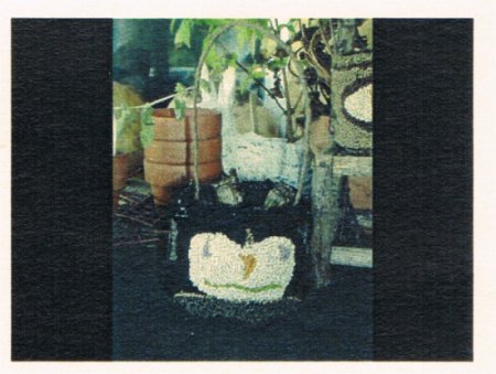 Treat Basket - Punch Needle Pattern