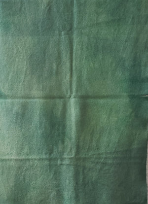 Hand Dyed Studio Cloth - EGG BLUE 2 -  Blue Green - Wool Fabric for Rug Hooking and Wool Applique - RSS117