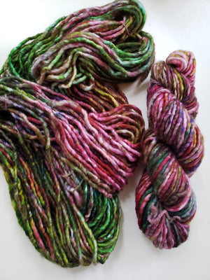 WILDFLOWER BOUQUET - Hand Dyed Multi-Colour Chunky Yarn for Rug Hooking - RSS195