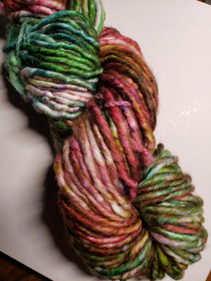 WILDFLOWER BOUQUET - Hand Dyed Multi-Colour Chunky Yarn for Rug Hooking - RSS195