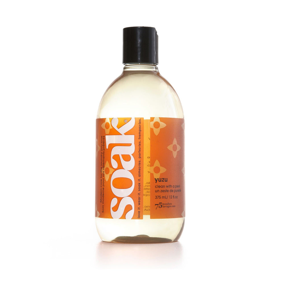 SOAK WASH  -  Yuzu - 12 oz - 375 ml / 75 washes