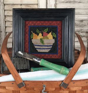 Pear Pie #323 - Punch Needle Pattern