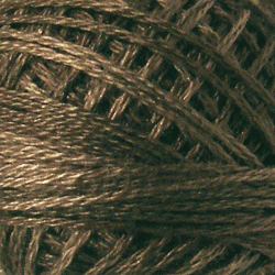 0196 Muddy Bark Hand Dyed Cotton 3 Strand Valdani