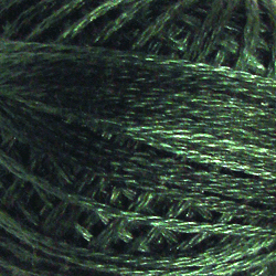 041 Deep Forest Green Hand Dyed Cotton 3 Strand Valdani