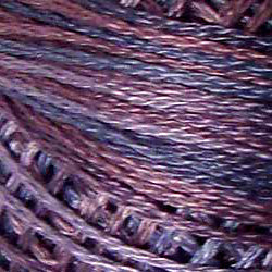 0561 Shimmering Denim Hand Dyed Cotton 3 Strand Valdani