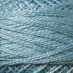 205 Soft Sky Blue Hand Dyed Cotton 3 Strand Valdani