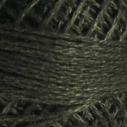8122 Brown Black Medium Hand Dyed Cotton 3 Strand Valdani