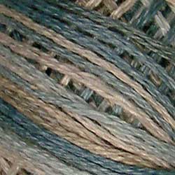 JP11 Heavenly Hue Hand Dyed Cotton 3 Strand Valdani Muddy Monet