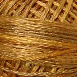 JP2 Spun Gold Hand Dyed Cotton 3 Strand Valdani Muddy Monet