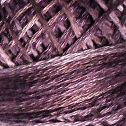P10 Antique Violet Hand Dyed Cotton 3 Strand Valdani Vintage