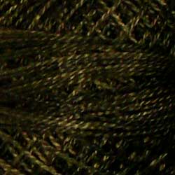 0540 Black Olive Hand Dyed Cotton 12wt Valdani