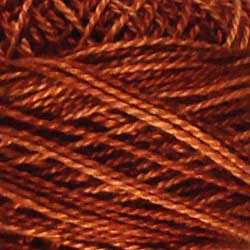H201 Rust Hand Dyed Cotton 12wt Valdani Heirloom