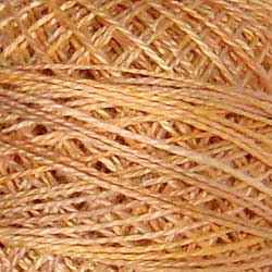 JP7 Faded Marigolds Hand Dyed Cotton 12wt Valdani Muddy Monet