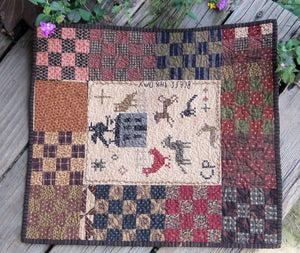 Bless This Day Wool Applique Pattern