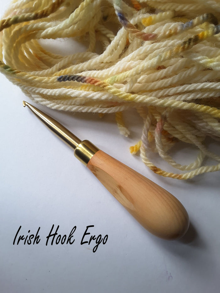 Irish Rug Hook ERGO Regular Length Shank 4/6/8/9mm Sizes